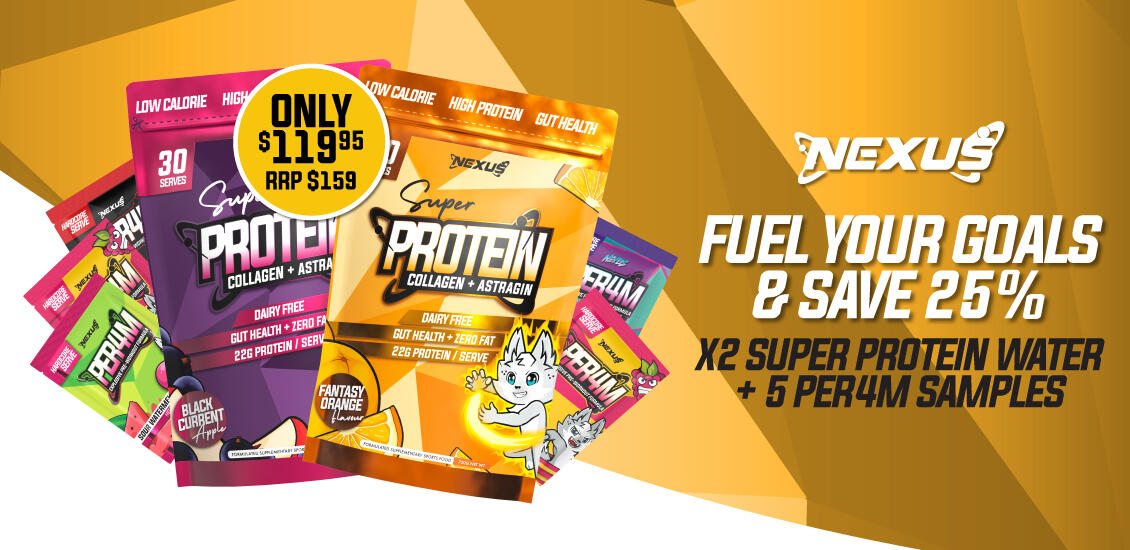NEXUS protein water double combo 
