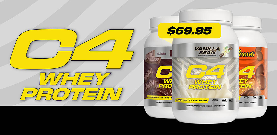 C4 Whey $69.95