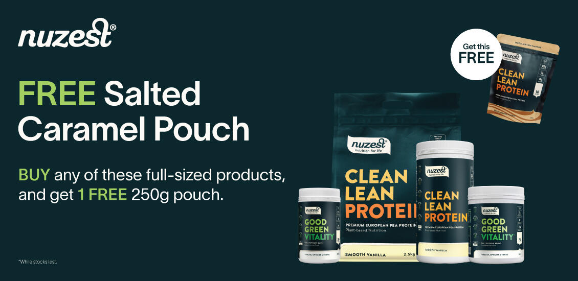 Nuzest 250g Salted Caramel protein 