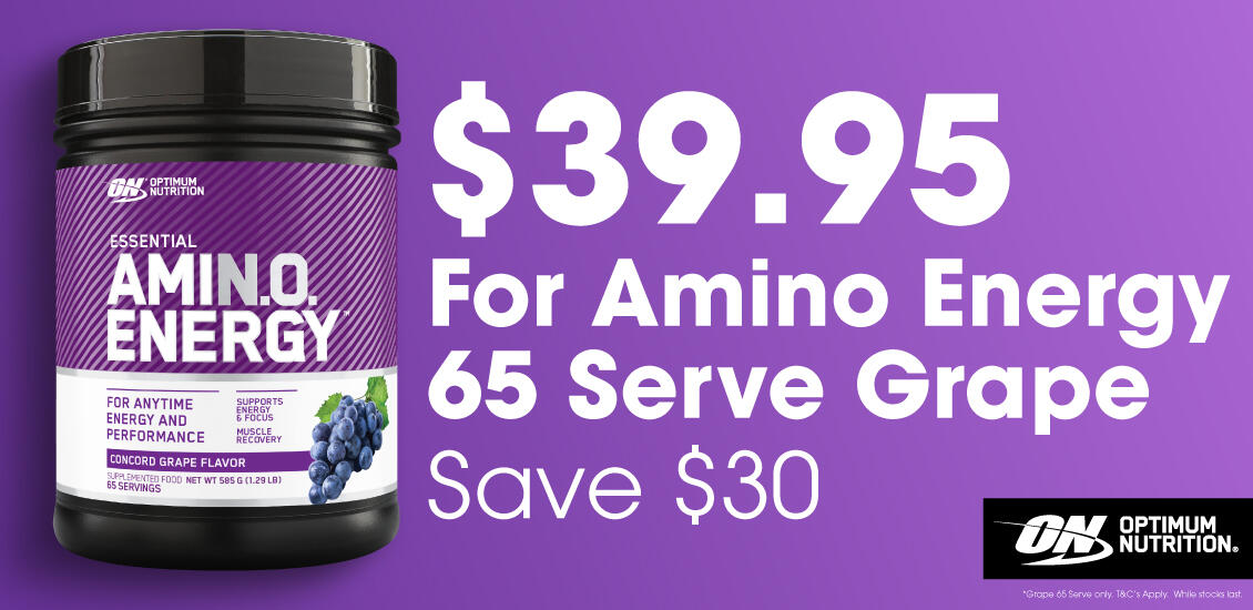 Optimum nutrition grape amino energy 