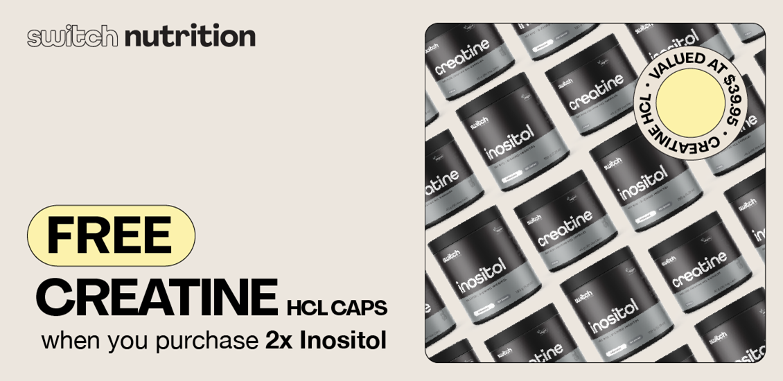 Free Creatine HCL with 2 x Inositol 