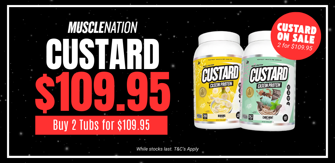 Muscle nation custard combo 109.95