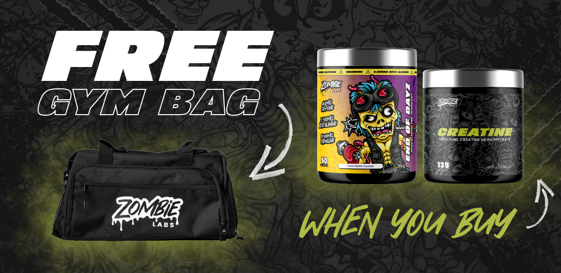 FREE Zombie Labs Gym bag with EOD + Creatine 