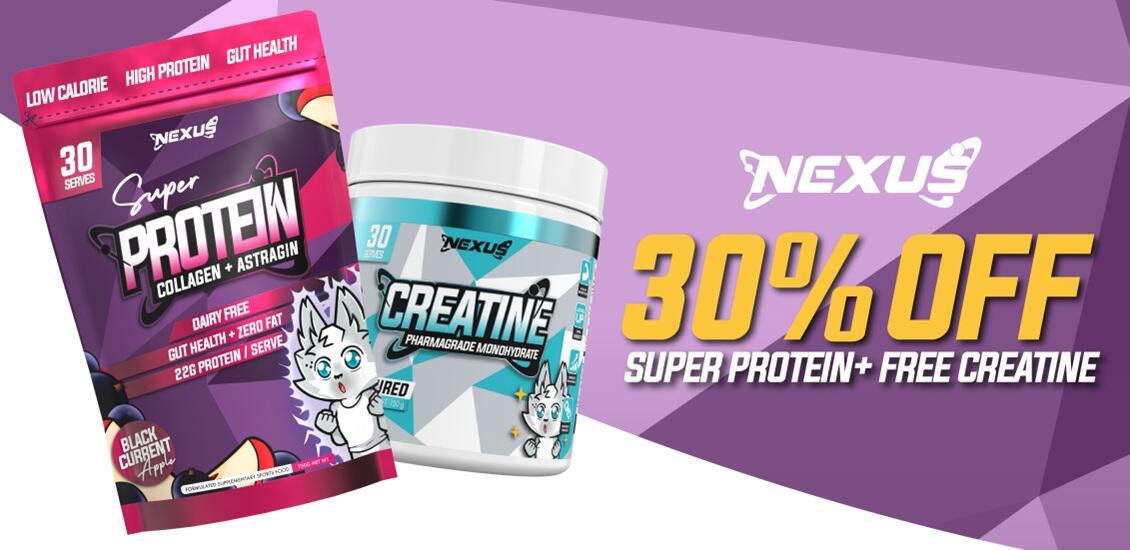 Nexus protein water and creatine 