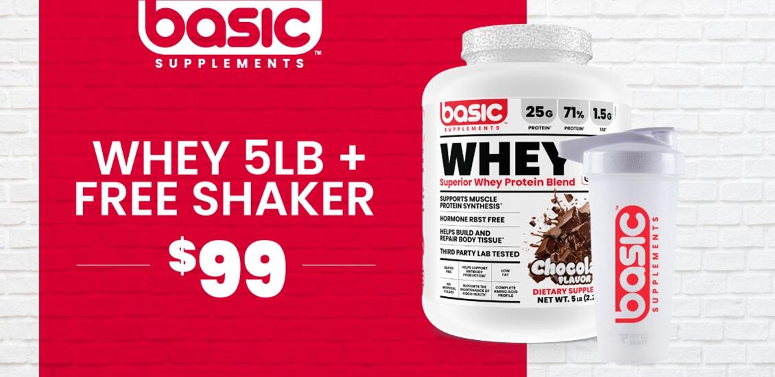 Basic supp 5lb 99 and shaker 