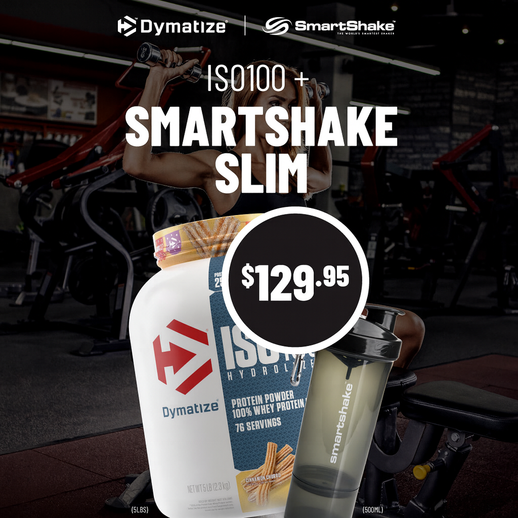 Dymatize iso 100 and shaker 