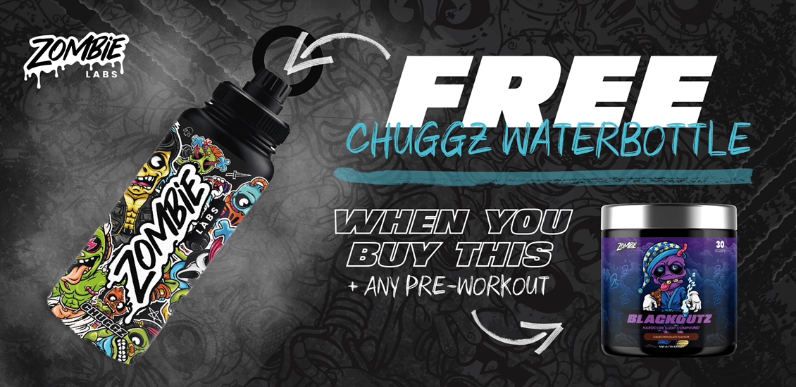 Zombie black out and chugg bottle