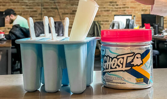 Ghost Hydration Popsicle