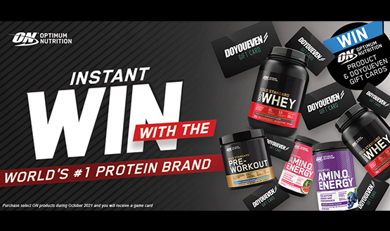 Instant Win with the world's #1 protein brand