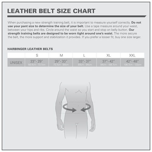 Harbinger 6 hotsell padded leather belt