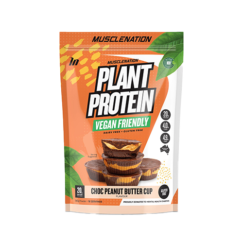 Muscle Nation 100% All Natural Plant Based Protein 