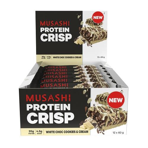 Musashi Protein Crisp Bars 