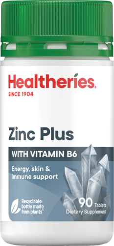 HEALTHERIES ZINC PLUS