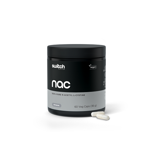 Switch Nutrition Essentials Nac (N-Acetyl L-Cysteine) Caps  60 Caps