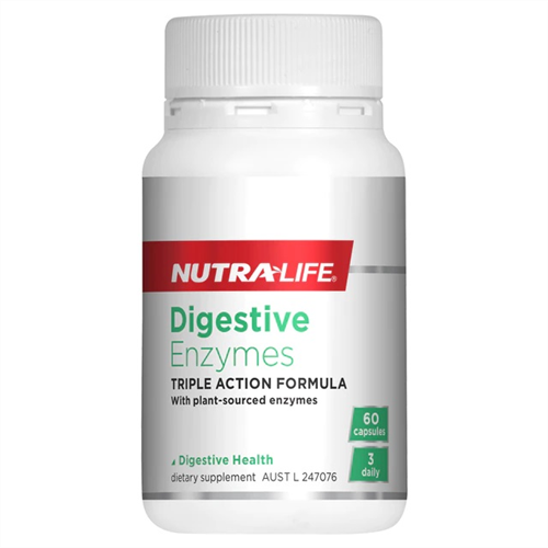 Nutra-Life Digestive Enzymes  60 Caps