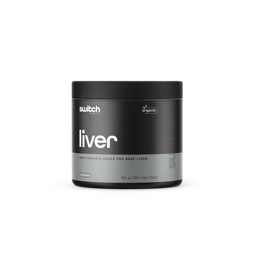 Switch Nutrition Organic Grass Fed Beef Liver
