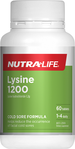 NUTRA-LIFE L-LYSINE 1200