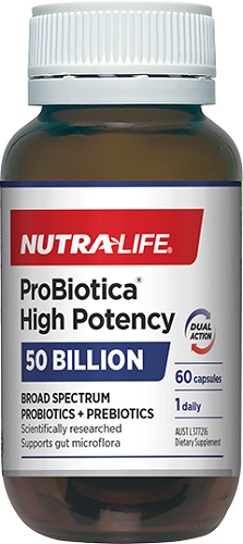 NUTRA-LIFE PROBIOTICA HIGH POTENCY 50 BILLION