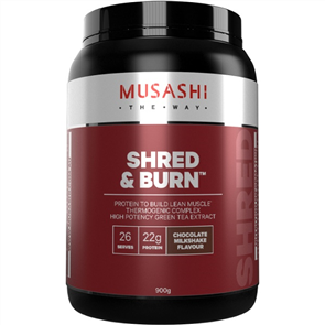 Musashi Shred And Burn Protein