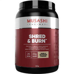 Musashi Shred And Burn Protein