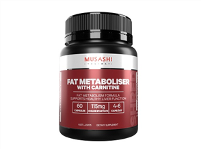 Musashi Fat Metaboliser + Carnitine