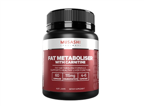 MUSASHI FAT METABOLISER + CARNITINE