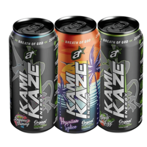 ATHLETIC SPORT KAMIKAZE ENERGY DRINK CAN
