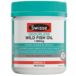 SWISSE ODOURLESS WILD FISH OIL