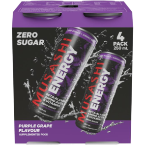 MUSASHI ENERGY 4 PACK