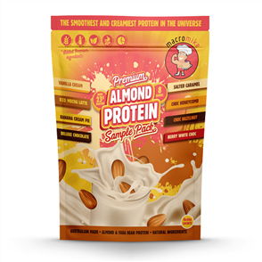 Macro Mike Premium Almond Protein Sample Pack