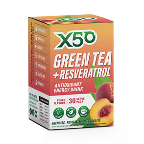 X50 Green Tea + Resveratrol