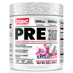 BASIC SUPPLEMENTS BASIC PRE WORKOUT
