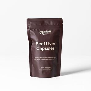 MITCHELLS BEEF LIVER CAPSULES REFILL POUCH
