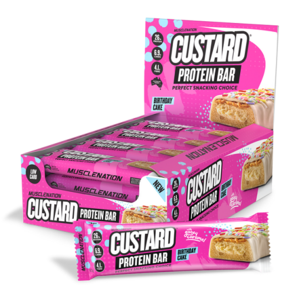 MUSCLE NATION CUSTARD PROTEIN BAR