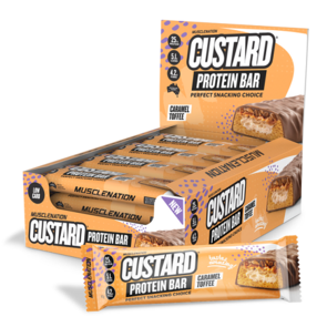 MUSCLE NATION CUSTARD PROTEIN BAR