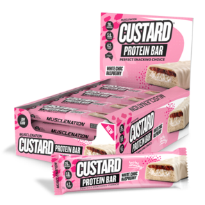 MUSCLE NATION CUSTARD PROTEIN BAR