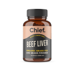 CHIEF ORGANIC BEEF LIVER ENERGY BOOST