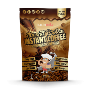 MACRO MIKE ALMOND PROTEIN PROBIOTIC INSTANT COFFEE