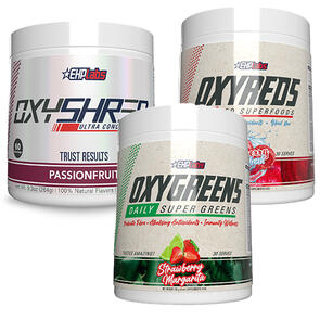 EHP LABS OXYSHRED, OXYGREENS & OXYREDS COMBO