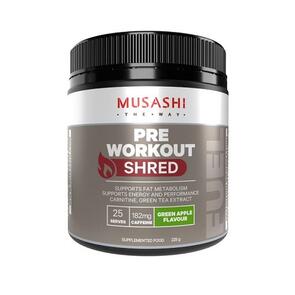 Musashi Pre Workout Shred