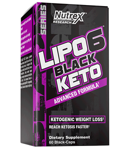 NUTREX LIPO 6 BLACK KETO ADVANCED FORMULA