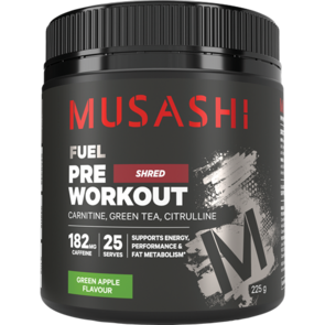 MUSASHI PRE WORKOUT SHRED
