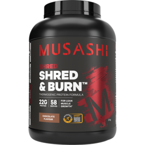 MUSASHI SHRED AND BURN PROTEIN