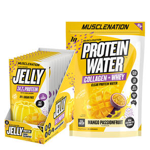 MUSCLE NATION JELLY & PROTEIN WATER COMBO