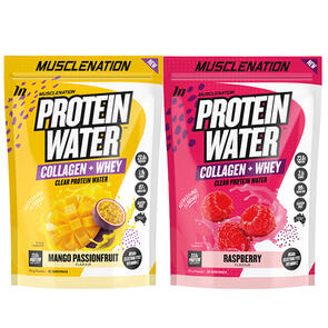 MUSCLE NATION PROTEIN WATER DOUBLE COMBO