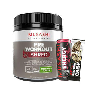 MUSASHI PRE WORKOUT SHRED