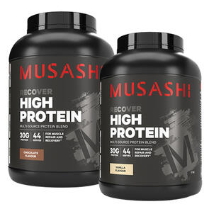 MUSASHI HIGH PROTEIN DOUBLE COMBO