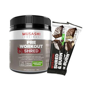 MUSASHI PRE WORKOUT SHRED