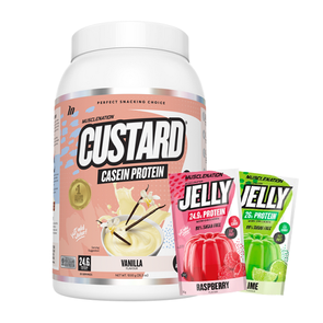 MUSCLE NATION CUSTARD CASEIN PROTEIN