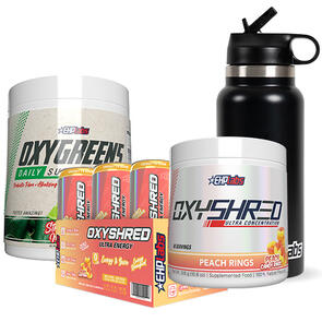 EHP LABS OXYSHRED, OXYGREENS & CANS COMBO